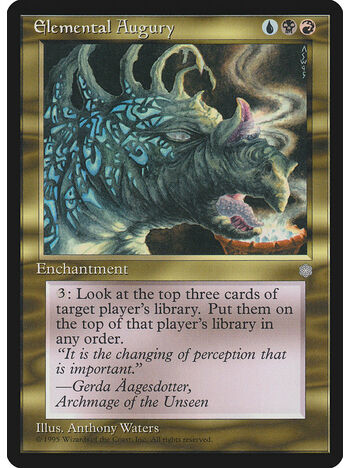 Elemental Augury
