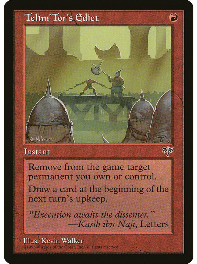 Telim'Tor's Edict