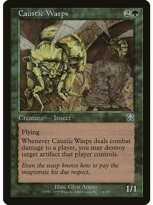 Caustic Wasps