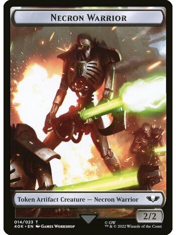Necron Warrior Token