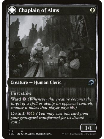 Chaplain of Alms // Chapel Shieldgeist