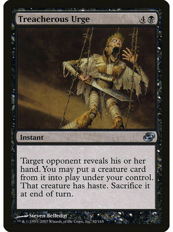 Treacherous Urge
