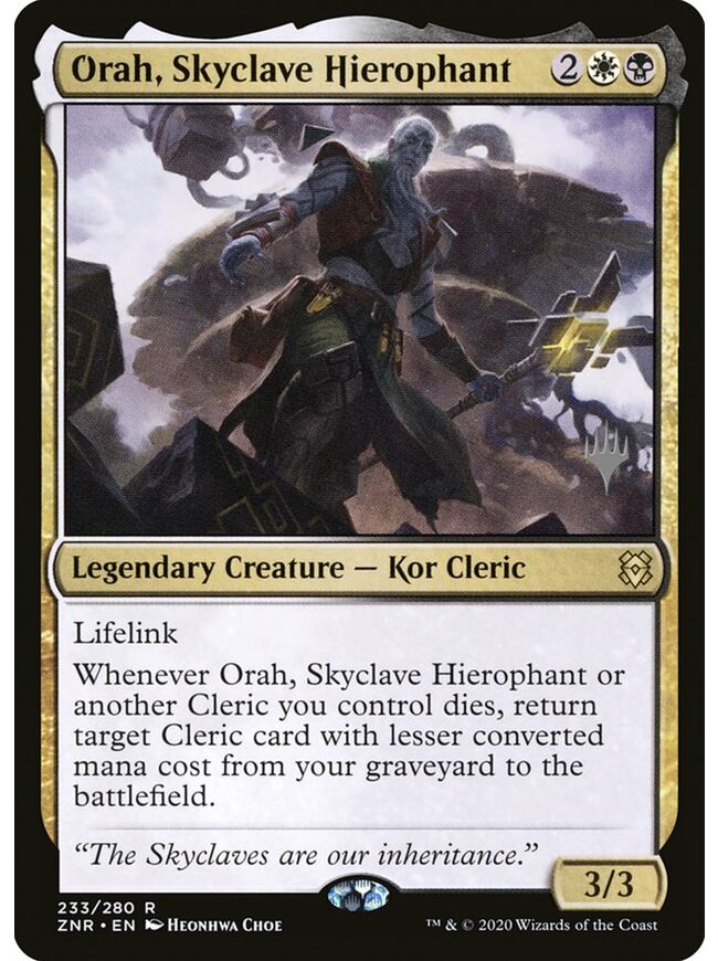 Orah, Skyclave Hierophant