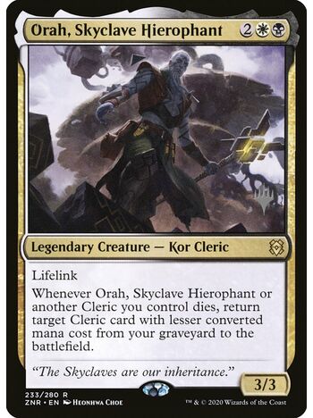 Orah, Skyclave Hierophant
