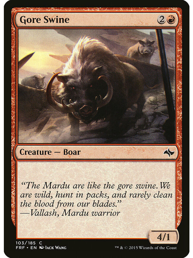 Gore Swine