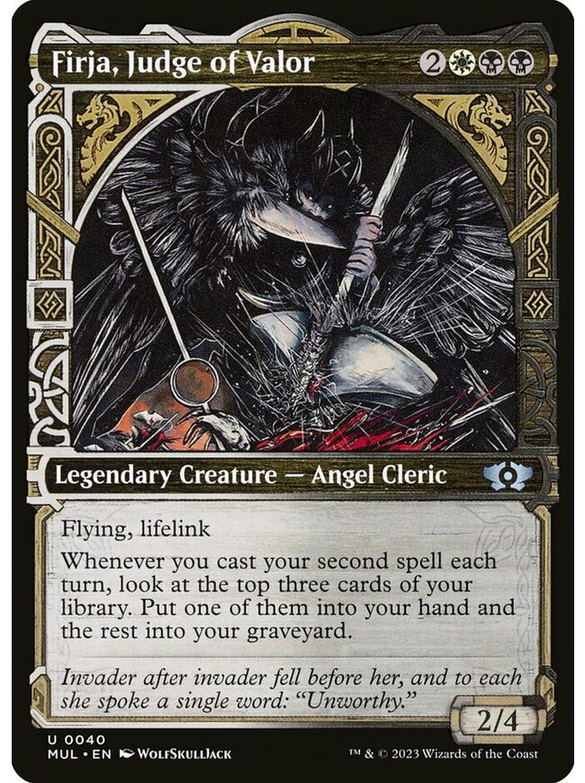 Firja, Judge of Valor