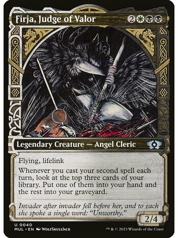 Firja, Judge of Valor