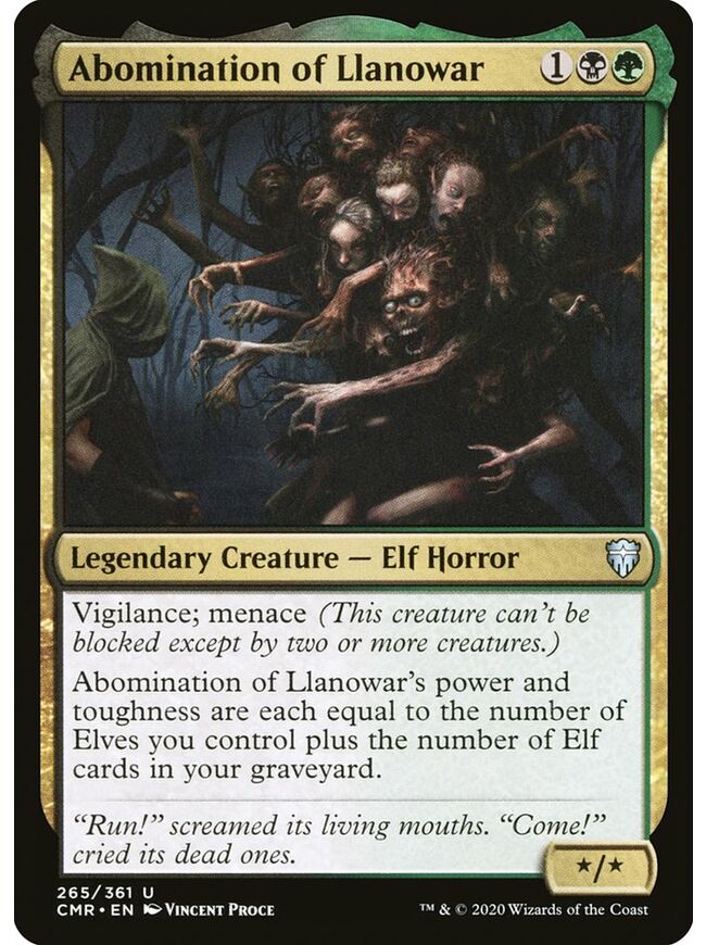 Abomination of Llanowar