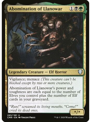 Abomination of Llanowar