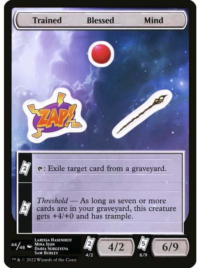 Trained Blessed Mind