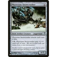 Phyrexian Snowcrusher