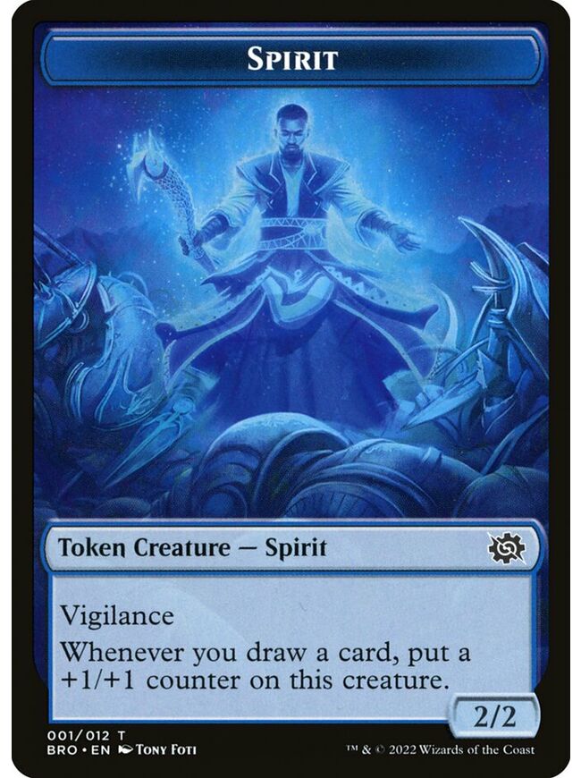 Spirit Token (2/2) (Blue)