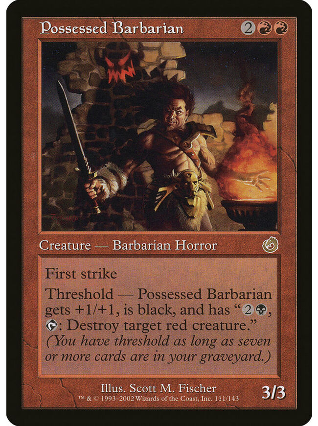 Possessed Barbarian