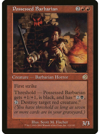 Possessed Barbarian