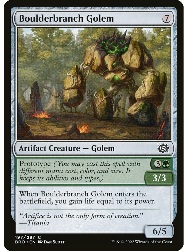 Boulderbranch Golem