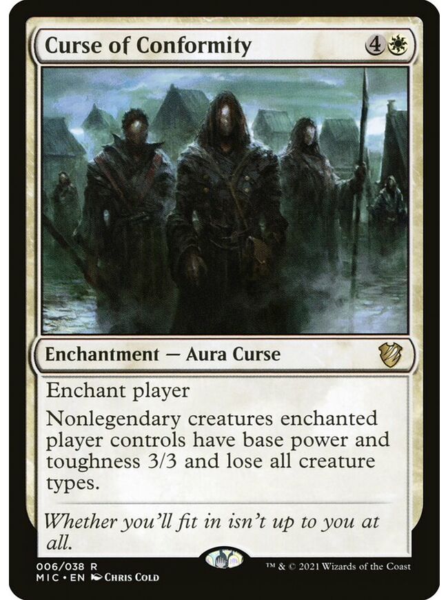 Curse of Conformity