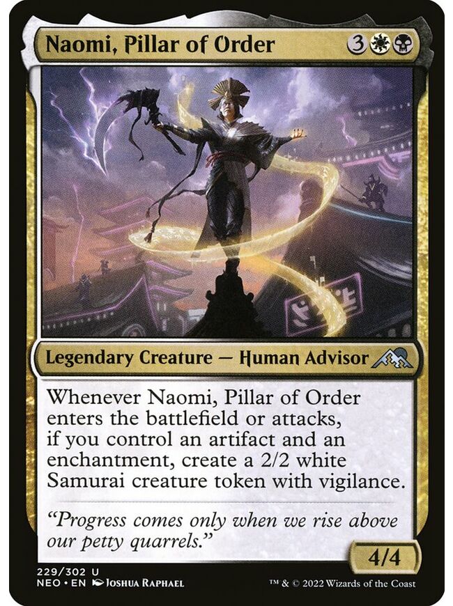 Naomi, Pillar of Order