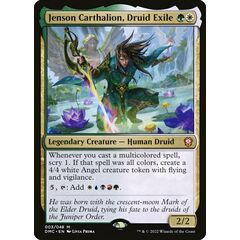 Jenson Carthalion, Druid Exile