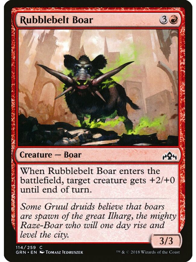 Rubblebelt Boar