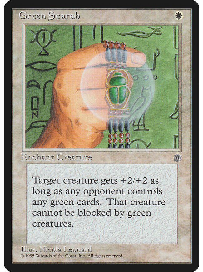 Green Scarab