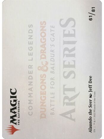 Alaundo the Seer // Alaundo the Seer (Art Series)