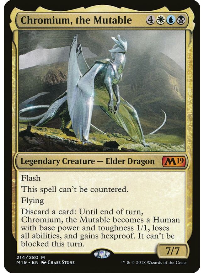 Chromium, the Mutable