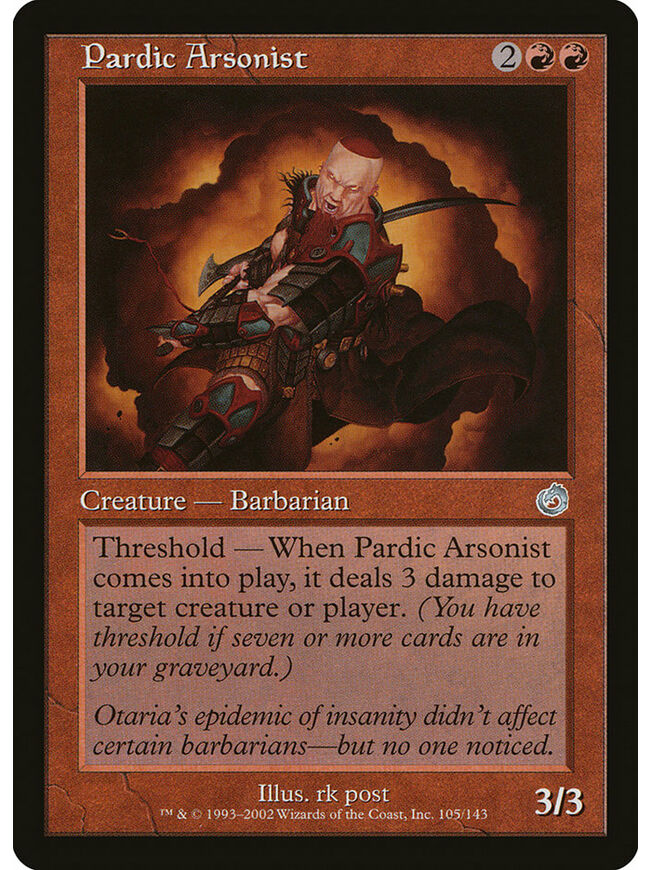 Pardic Arsonist
