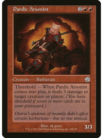 Pardic Arsonist