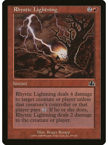 Rhystic Lightning