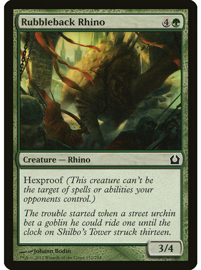 Rubbleback Rhino