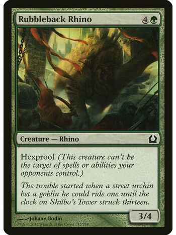 Rubbleback Rhino