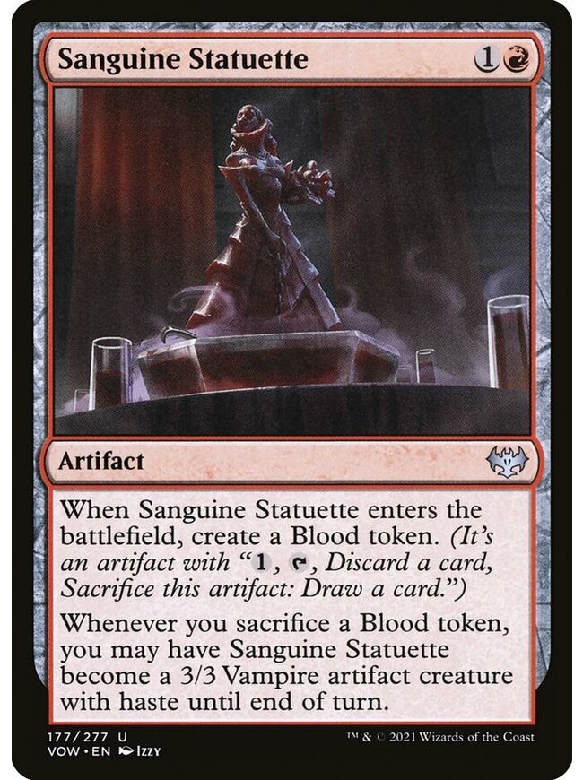 Sanguine Statuette