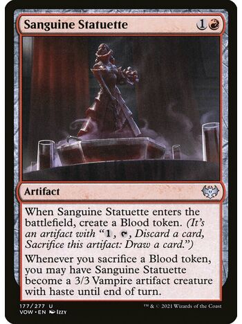 Sanguine Statuette