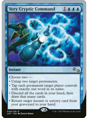 Very Cryptic Command
