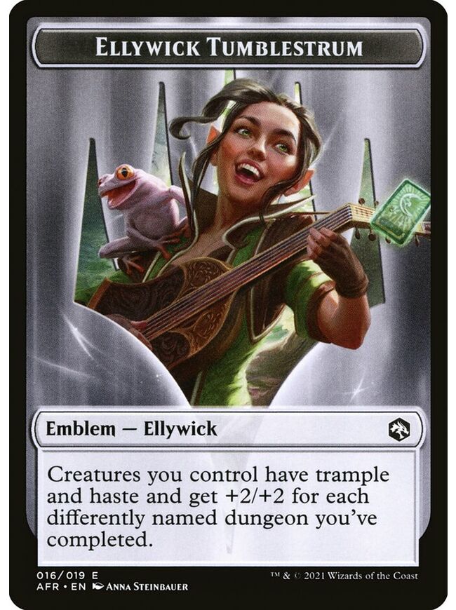 Ellywick Tumblestrum Emblem Token