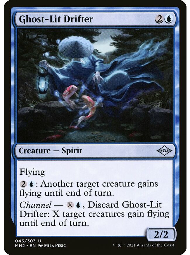 Ghost-Lit Drifter