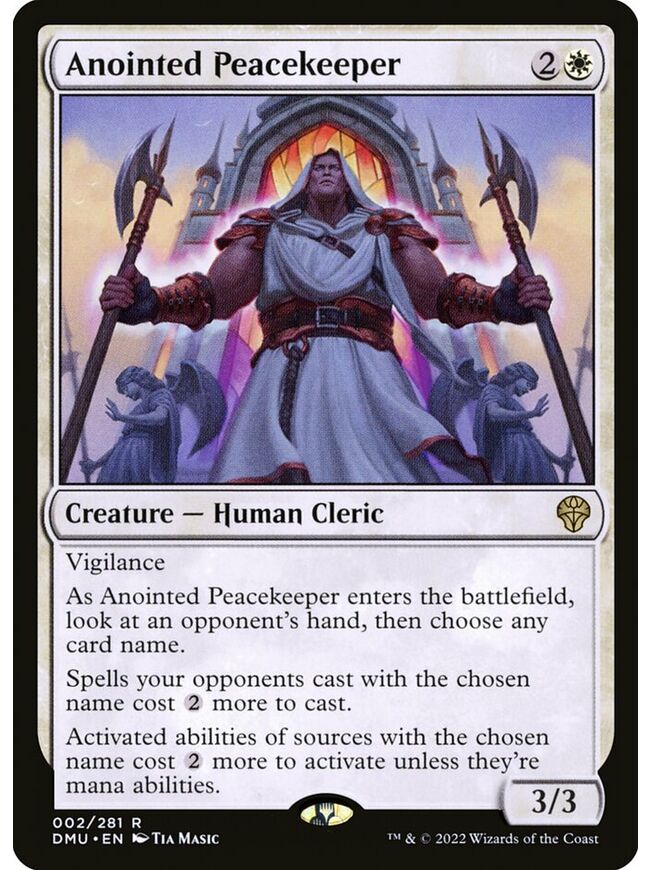 Anointed Peacekeeper