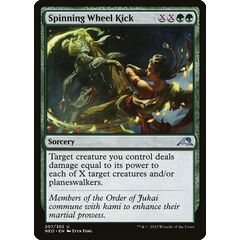 Spinning Wheel Kick