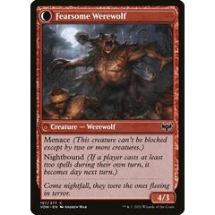 Fearful Villager // Fearsome Werewolf