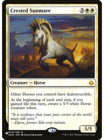 Crested Sunmare