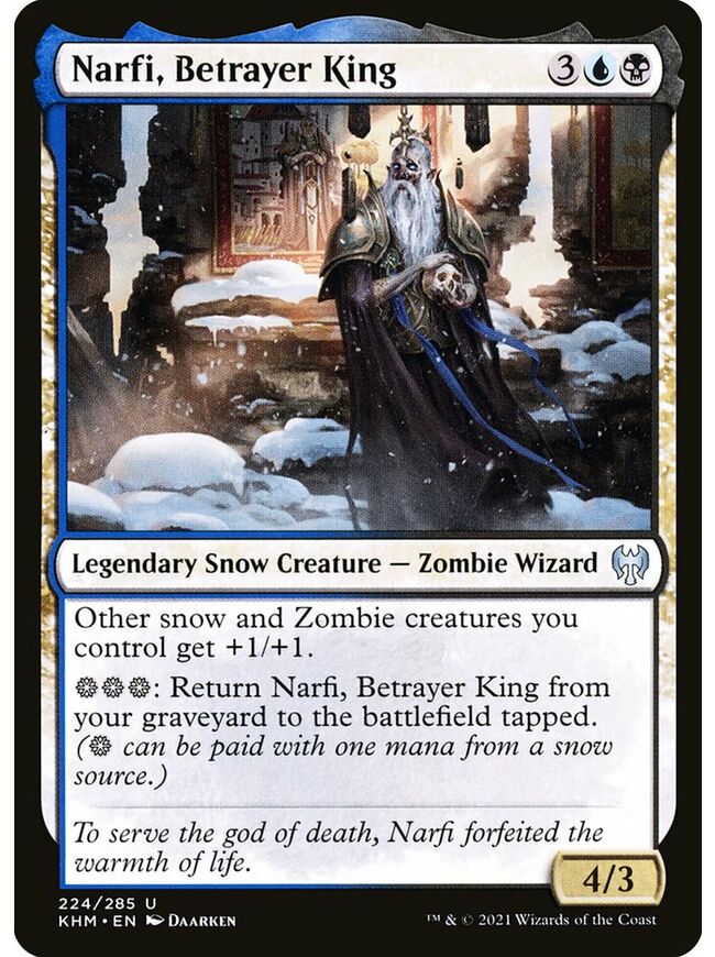 Narfi, Betrayer King