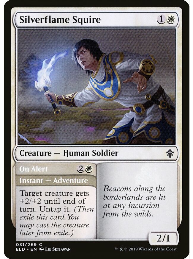 Silverflame Squire // On Alert