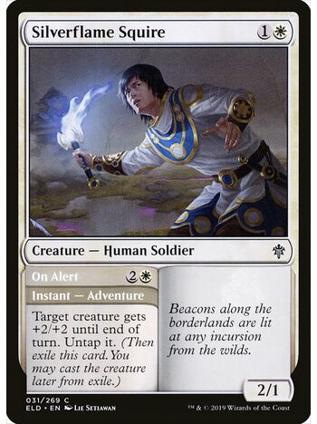 Silverflame Squire // On Alert