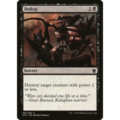 Defeat
