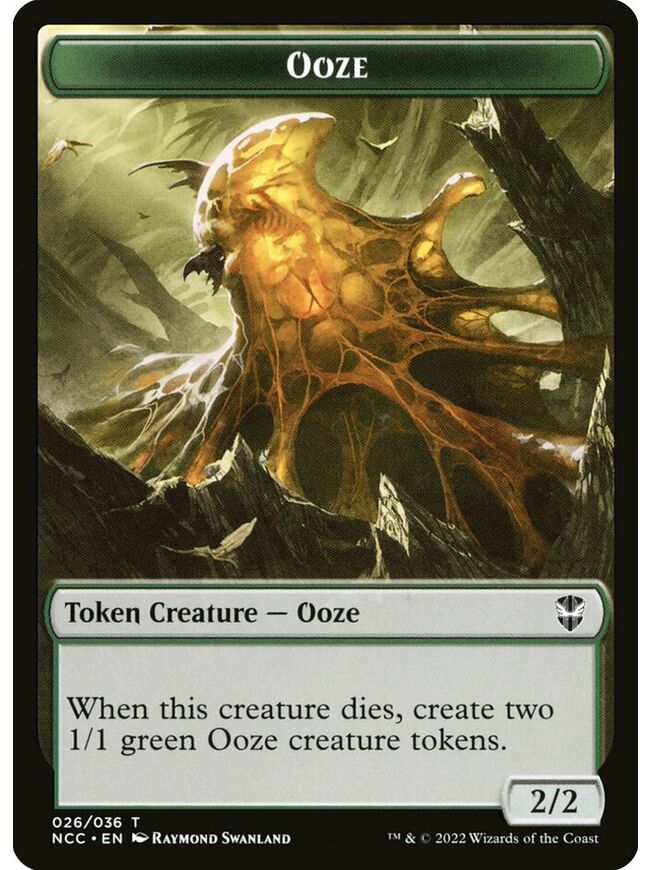 Ooze Token (2/2) (Create two 1/1)