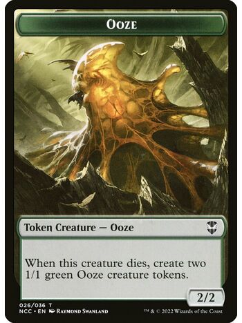 Ooze Token (2/2) (Create two 1/1)