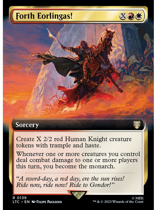 Forth Eorlingas!