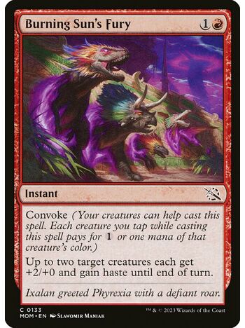 Burning Sun's Fury