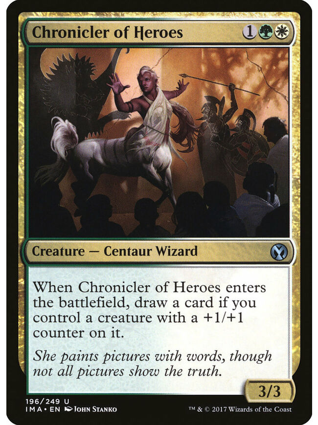 Chronicler of Heroes