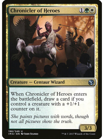 Chronicler of Heroes